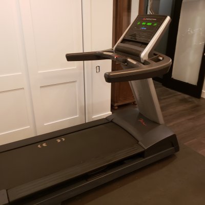 a treadmill